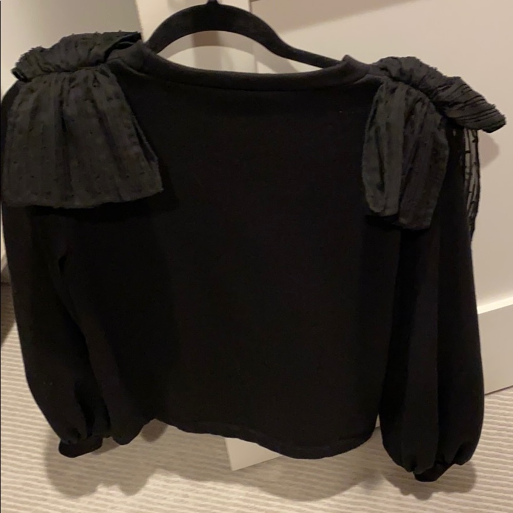 Zara Sweatshirt with Bows 🖤